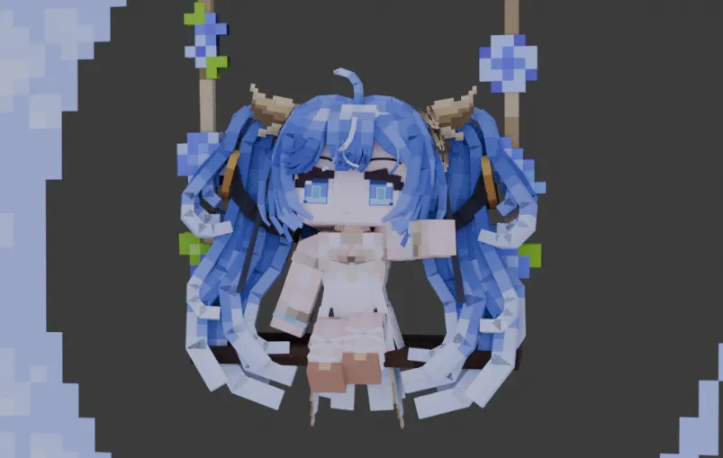 月之谕女+月灵芙芙